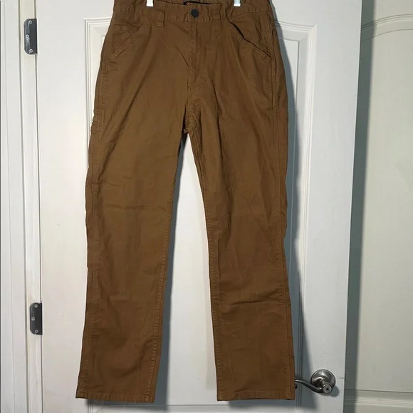 🛠 Ridgecut Toughwear Relaxed Fit Work Pants – Men’s 32x30, Brown - Picture 1 of 5